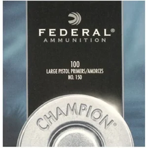Buy Federal Large Pistol Primers #150 Box of 1000 (10 Trays of 100)
