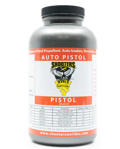 Buy Shooters World Auto Pistol D036-03 Smokeless Gun Powder Online